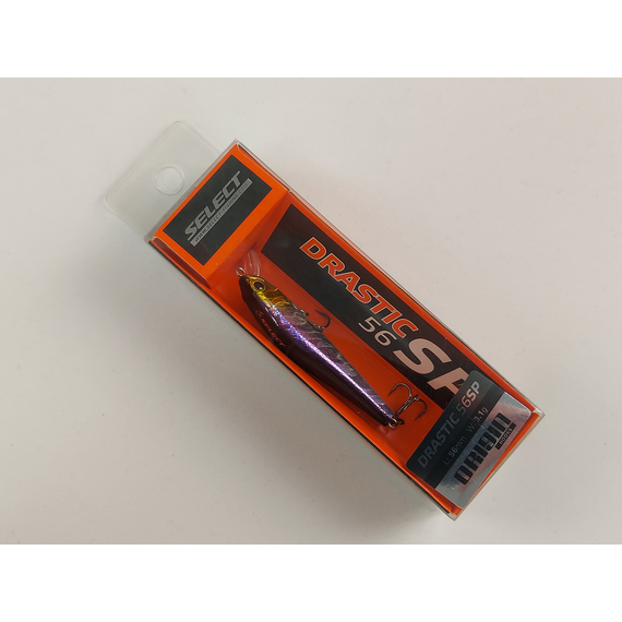 Воблер Select Drastic 56SP 3.1g col.08 (0.7-1m), Цвет воблера: col.08, фото , изображение 7