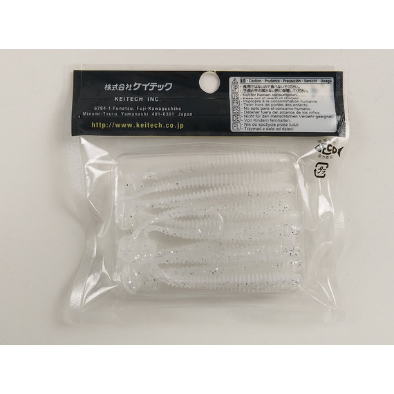 Силікон Keitech Swing Impact 2.5" (10 шт/упак), колір:422 sight flash, Довжина силікону: 2.5" (6.3 см), Колір силікону: 422 Sight Flash, фото , изображение 9