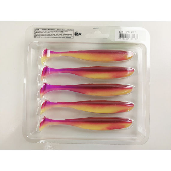 Силікон Keitech Easy Shiner 5" (5 шт/упак), колір:pal#12 grape shad, Довжина силікону: 5" (12.7 см), Колір силікону: PAL#12 Grape Shad, фото , изображение 12