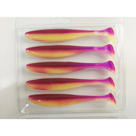 Силікон Keitech Easy Shiner 5" (5 шт/упак), колір:pal#12 grape shad, Довжина силікону: 5" (12.7 см), Колір силікону: PAL#12 Grape Shad, фото , изображение 8