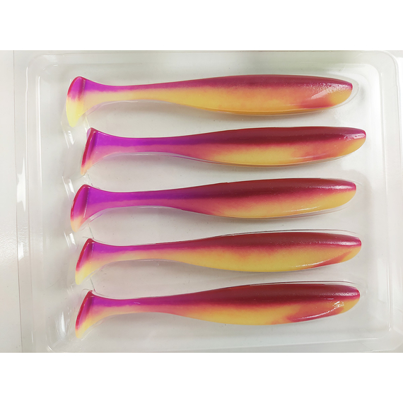 Силікон Keitech Easy Shiner 5" (5 шт/упак), колір:pal#12 grape shad, Довжина силікону: 5" (12.7 см), Колір силікону: PAL#12 Grape Shad, фото , изображение 9