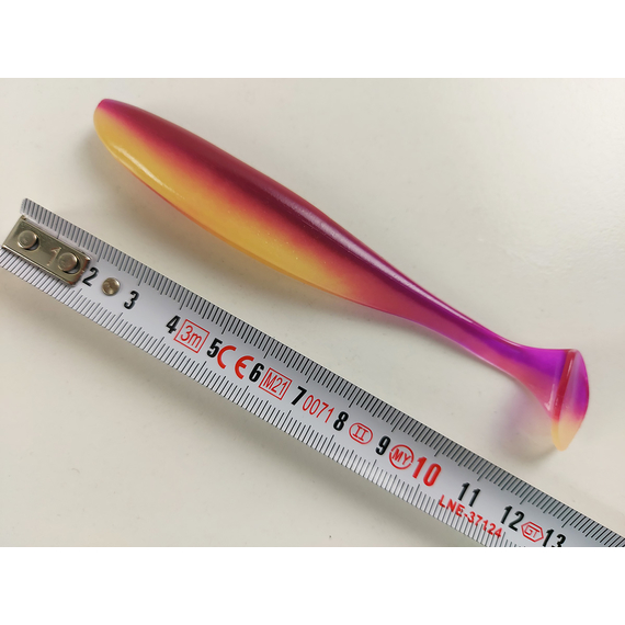 Силікон Keitech Easy Shiner 5" (5 шт/упак), колір:pal#12 grape shad, Довжина силікону: 5" (12.7 см), Колір силікону: PAL#12 Grape Shad, фото , изображение 3