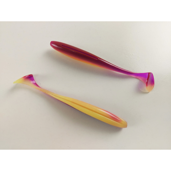 Силікон Keitech Easy Shiner 5" (5 шт/упак), колір:pal#12 grape shad, Довжина силікону: 5" (12.7 см), Колір силікону: PAL#12 Grape Shad, фото , изображение 6