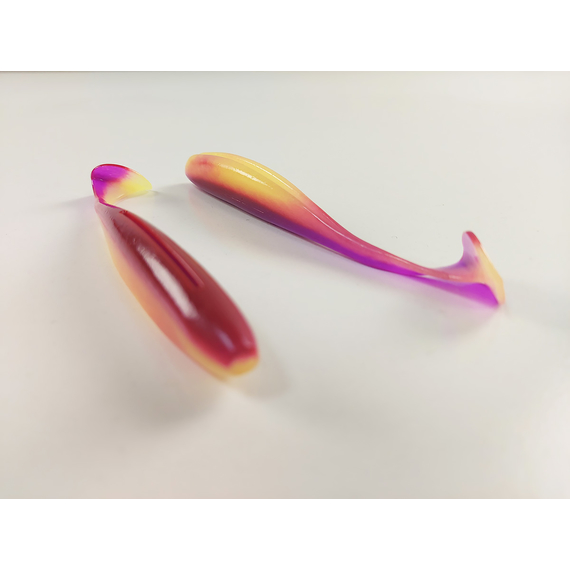 Силікон Keitech Easy Shiner 5" (5 шт/упак), колір:pal#12 grape shad, Довжина силікону: 5" (12.7 см), Колір силікону: PAL#12 Grape Shad, фото , изображение 7