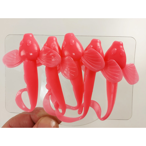 Силікон Select Goby 3" col.PA44 (5 шт/упак), Довжина силікону: 3" (7.62 см), Колір силікону: PA44, фото , изображение 7