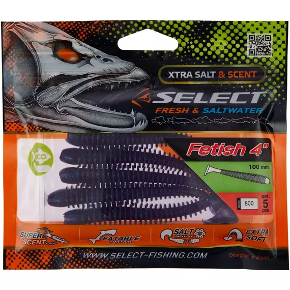 Силікон Select Fetish 4" #800 (5 шт / уп), Довжина силікону: 4.0" (10.16 см), Колір силікону: 800, фото , изображение 2