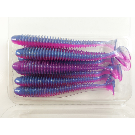 Силікон Keitech Swing Impact 4" (8 шт/уп), колір:473 morning dawn, Довжина силікону: 4" (10.2 см), Колір силікону: 473 Morning Dawn, фото , изображение 7