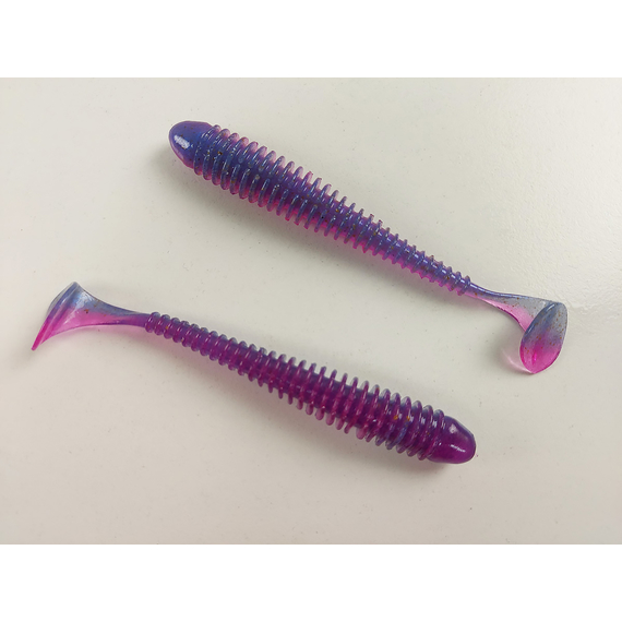 Силікон Keitech Swing Impact 4" (8 шт/уп), колір:473 morning dawn, Довжина силікону: 4" (10.2 см), Колір силікону: 473 Morning Dawn, фото , изображение 5