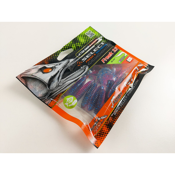 Силікон Select Freek 3.3" #314 (7 шт / уп), Длина силикона: 3.3" (8.38 см), Расцветка силикона: 314, фото , изображение 11