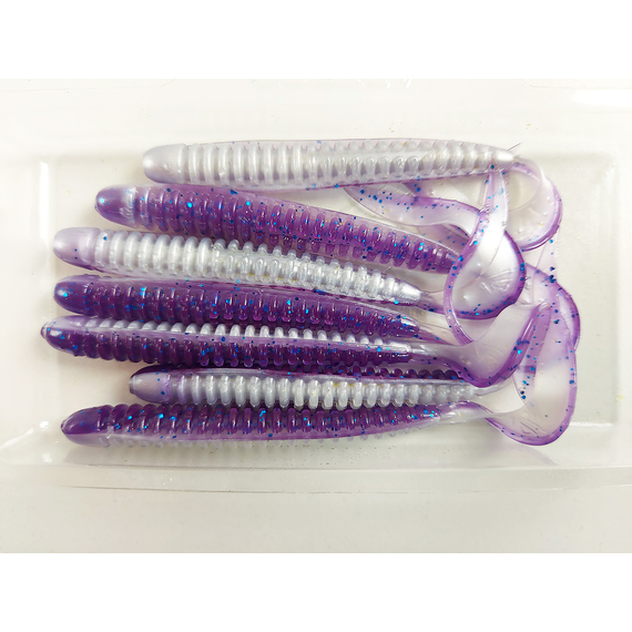 Силикон Select Freek Slim 3" #280 (7 шт/уп), Длина силикона: 3" (7.62 см), Расцветка силикона: 280, фото , изображение 7