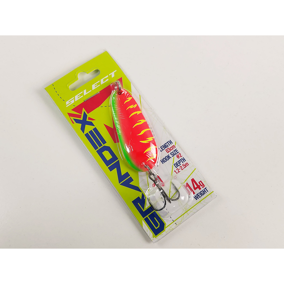 Блешня Select Grandex 14.0g 63mm #09, Вага блешні: 14г, Колір блешні: 09, фото , изображение 4