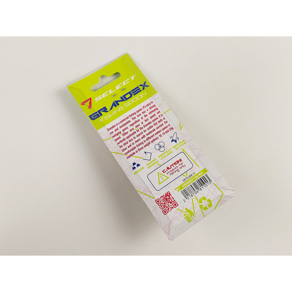 Блешня Select Grandex 14.0g 63mm #09, Вага блешні: 14г, Колір блешні: 09, фото , изображение 5