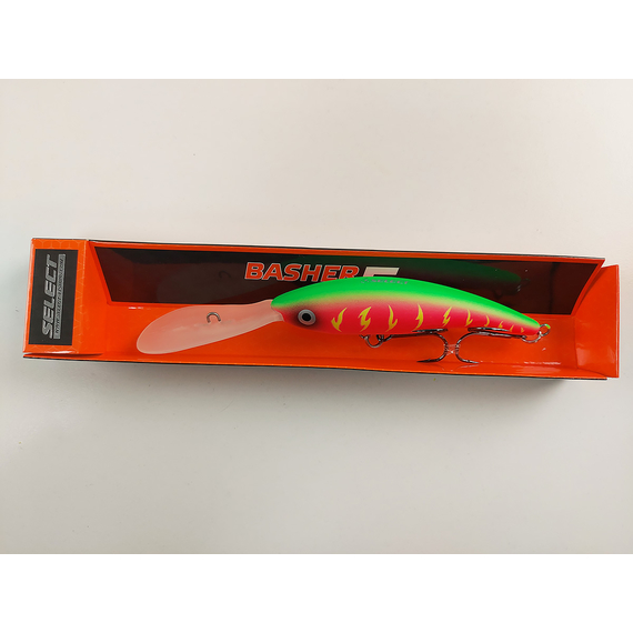 Воблер Select Basher 110F 110mm 23.0g #04 (max 6.0m), Размер/Вес: 110mm/23g, Цвет воблера: col.04, фото , изображение 5