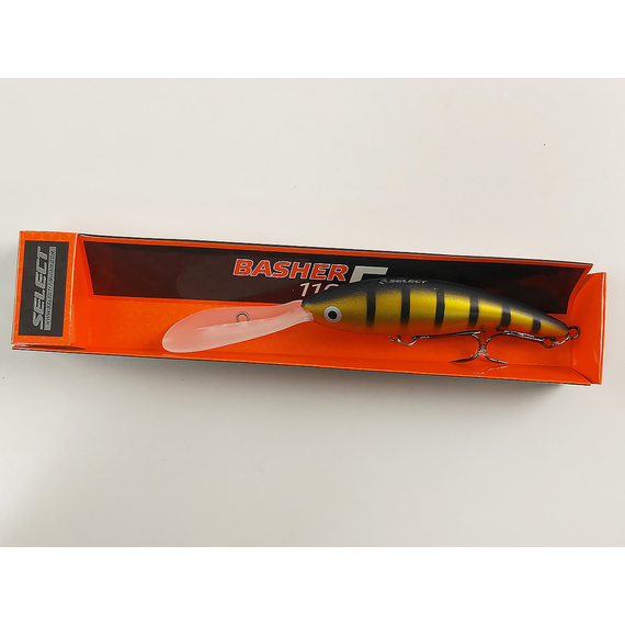 Воблер Select Basher 110F 110mm 23.0g #23 (max 6.0m), Розмір/Вага: 110mm/23g, Колір воблера: col.23, фото , изображение 5