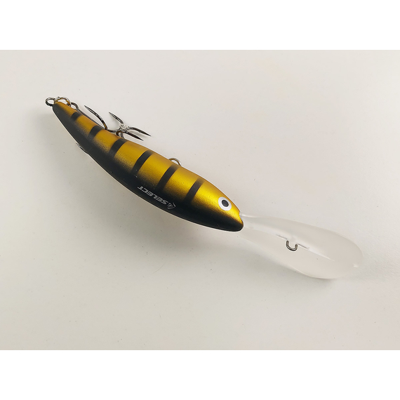 Воблер Select Basher 110F 110mm 23.0g #23 (max 6.0m), Розмір/Вага: 110mm/23g, Колір воблера: col.23, фото , изображение 9