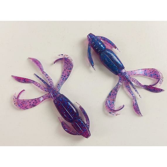 Силікон Keitech Crazy Flapper 2.8" (8 шт/уп),, колір: ea#14 clear morning dawn, Довжина силікону: 2.8" (7.1 см), Колір силікону: ea#14 clear morning dawn, фото , изображение 4