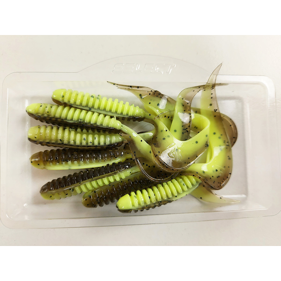 Силикон Select Freek 3.3" #242 (7 шт/уп), Длина силикона: 3.3" (8.38 см), Расцветка силикона: 242, фото , изображение 7