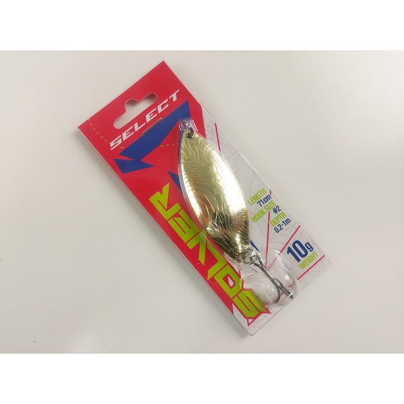 Блешня Select Solver 10.0g 71mm #02, Вага блешні: 10г, Колір блешні: 02, фото , изображение 5