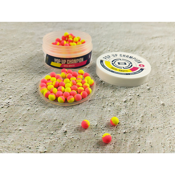 Бойли Brain Champion Pop-Up Tutti-Frutti (тутті-фрутті) 06mm 34g, фото , изображение 4
