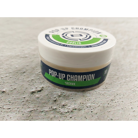 Бойли Brain Champion Pop-Up Garlic (часник) 10mm 34g, фото , изображение 2