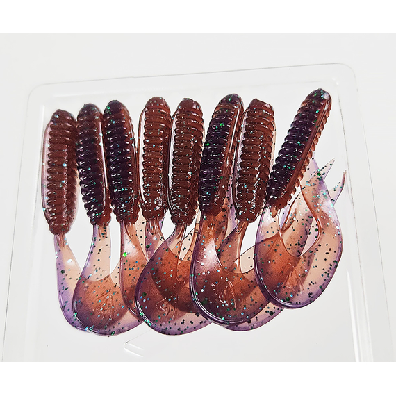 Силикон Select Freek 2.3" col.206 (8 шт/упак), Длина силикона: 2.3" (4.3 см), Расцветка силикона: 206, фото , изображение 8