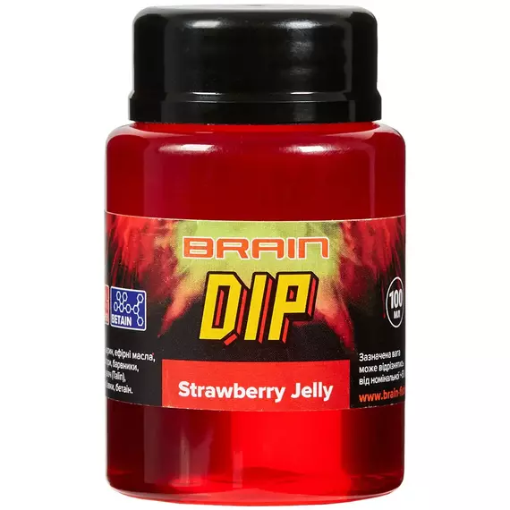 Діп Brain F1 Strawberry Jelly (полуниця) 100ml, фото 