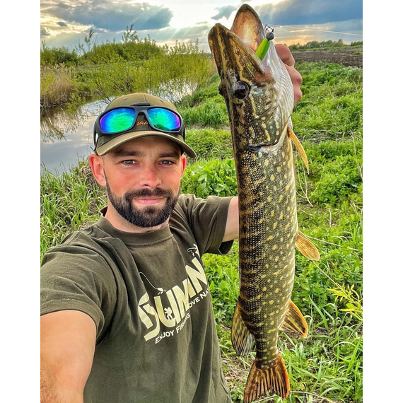 Джиг-комплект уловистого силикона с поводками в коробке: на щуку, судак, окунь, фото , изображение 8