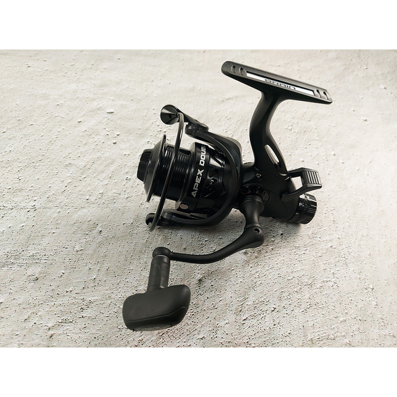 Котушка Brain Apex Double 4000, підшип. 6+1, з бейтранером (ручка вкручується в головну пару), Розмір шпулі: 4000 New, фото , изображение 9