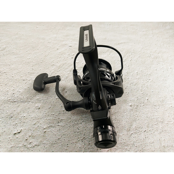 Котушка Brain Apex Double 4000, підшип. 6+1, з бейтранером (ручка вкручується в головну пару), Розмір шпулі: 4000 New, фото , изображение 12