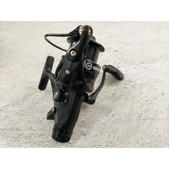 Котушка Brain Apex Double 4000, підшип. 6+1, з бейтранером (ручка вкручується в головну пару), Розмір шпулі: 4000 New, фото , изображение 13