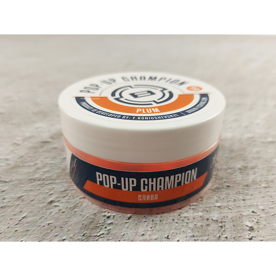 Бойли Brain Champion Pop-Up Plum (слива) 12mm 34g, фото , изображение 2