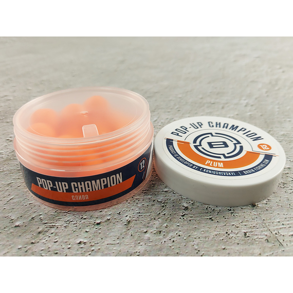 Бойли Brain Champion Pop-Up Plum (слива) 12mm 34g, фото , изображение 3
