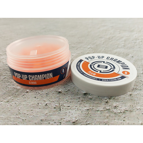 Бойли Brain Champion Pop-Up Plum (слива) 08mm 34g, фото , изображение 3