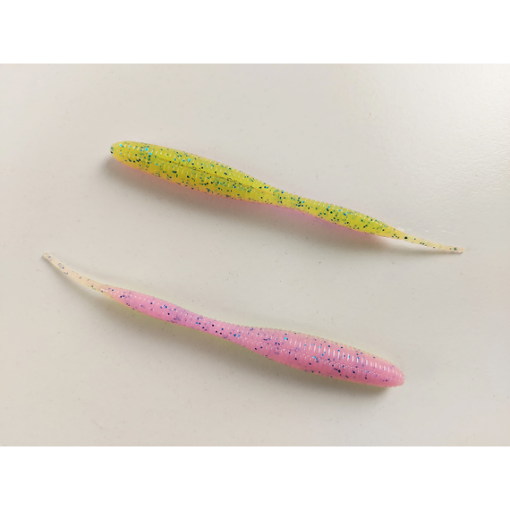 Силікон Keitech Sexy Impact 3.8" (10 шт/уп), колір:ea#16 cotton candy blue f, Довжина силікону: 3.8" (9.7 см), Колір силікону: ea#16 cotton candy blue f, фото , изображение 5