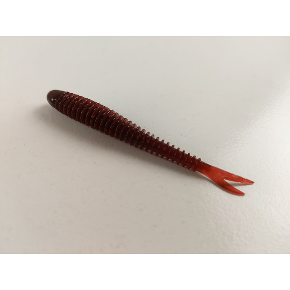 Силікон Keitech Live Impact 2.5" 12, колір:006 cola, Довжина силікону: 2.5" (6.3 см), Колір силікону: 006 Cola, фото , изображение 2