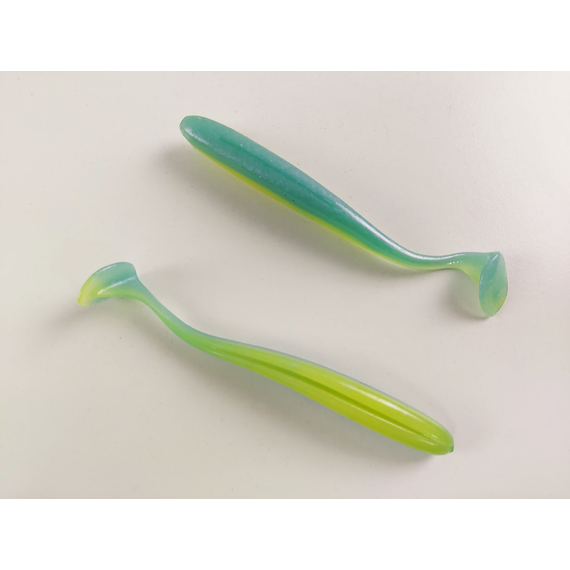 Силікон Select Easy Shad 5" #245 — їстівний віброхвіст для судака та щуки (5 шт/упак), Довжина силікону: 5" (12.7 см), Колір силікону: 245, фото , изображение 7