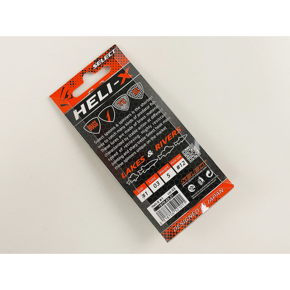 Блешня Select Heli-X №1 5.0g #03, Вага блешні: 5г, Колір блешні: 03, фото , изображение 4