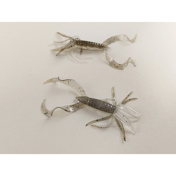 Силикон Keitech Little Spider 2" (8 шт/упак) ц:440 electric shad, Длина силикона: 2" (5.1 см), Расцветка силикона: 440 Electric Shad, фото , изображение 4