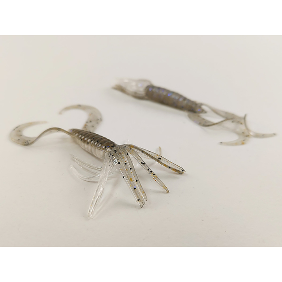 Силикон Keitech Little Spider 2" (8 шт/упак) ц:440 electric shad, Длина силикона: 2" (5.1 см), Расцветка силикона: 440 Electric Shad, фото , изображение 5