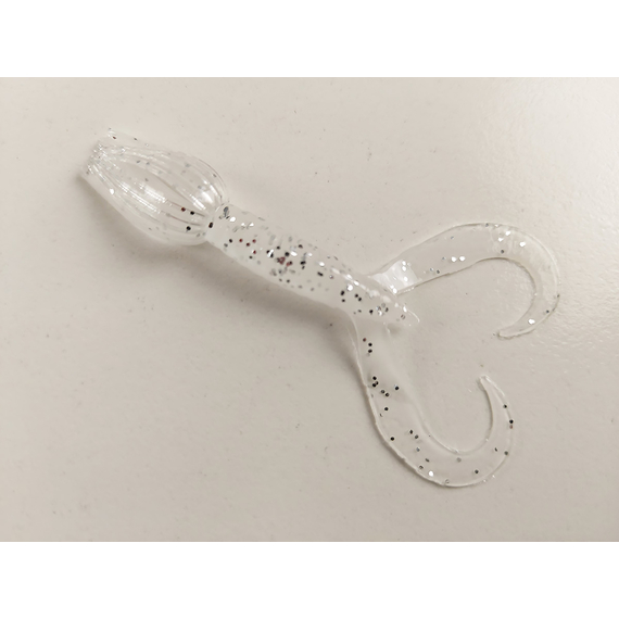 Силикон Keitech Little Spider 2" (8 шт/упак) ц:422 sight flash, Длина силикона: 2" (5.1 см), Расцветка силикона: 422 Sight Flash, фото , изображение 2