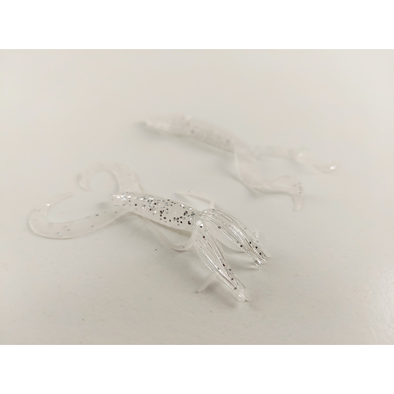 Силикон Keitech Little Spider 2" (8 шт/упак) ц:422 sight flash, Длина силикона: 2" (5.1 см), Расцветка силикона: 422 Sight Flash, фото , изображение 5