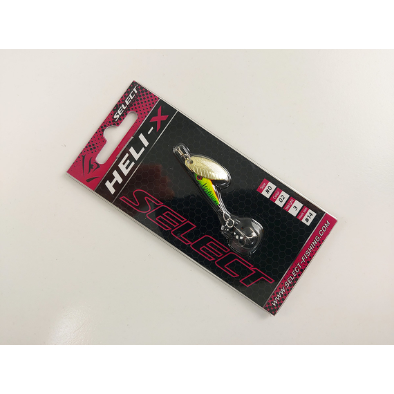 Блешня Select Heli-X №0 3.0g #02, Вага блешні: 3г, Колір блешні: 02, фото , изображение 2