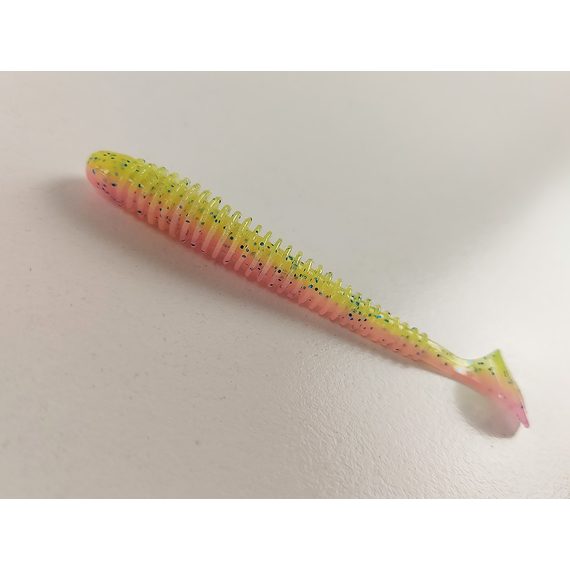 Силікон Keitech Swing Impact 3" (10 шт/уп), колір:ea#16 cotton candy blue f, Довжина силікону: 3" (7.6 см), Колір силікону: ea#16 cotton candy blue f, фото , изображение 3