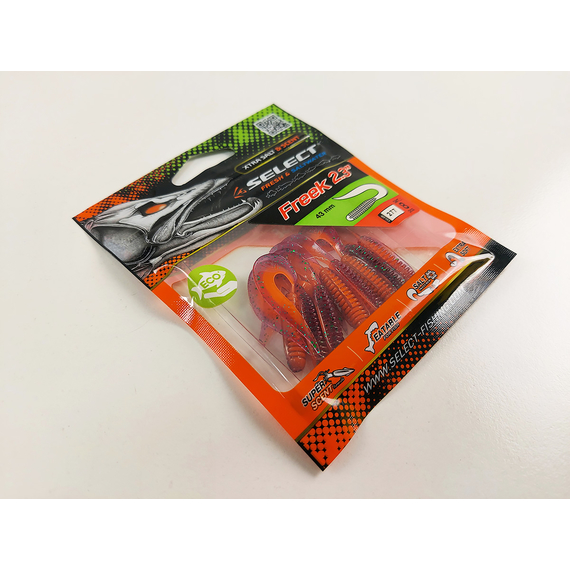 Силикон Select Freek 2.3" #277 (8 шт/уп), Длина силикона: 2.3" (4.3 см), Расцветка силикона: 277, фото , изображение 8