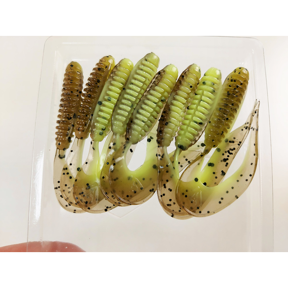 Силикон Select Freek 2.3" #242 (8 шт/уп), Длина силикона: 2.3" (4.3 см), Расцветка силикона: 242, фото , изображение 8