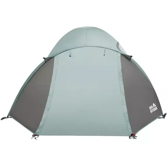 Skif Outdoor Bakota – 3-місний намет з тамбуром / 120+210x210x130 см / Колір: зелений, фото , изображение 4
