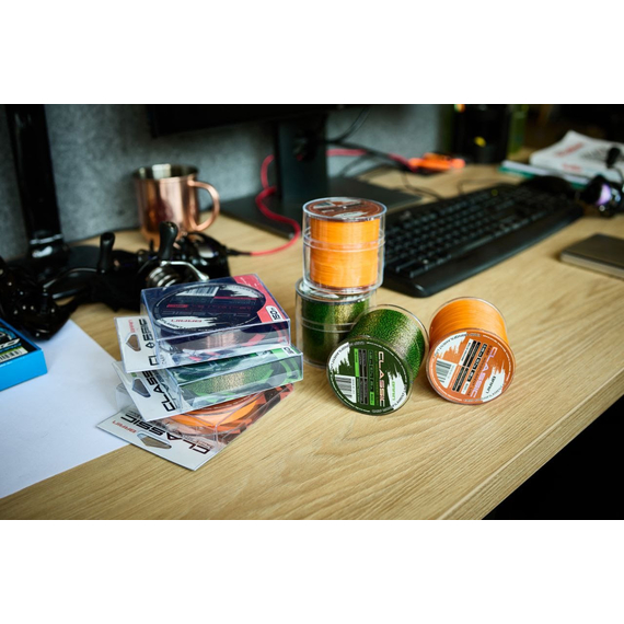 Жилка Brain Classic Carp Line 150m 0,25mm 6,6kg 15lb Dark brown, Діаметр: 0.25, Розмотування: 150, Колір: Dark brown, фото , изображение 4