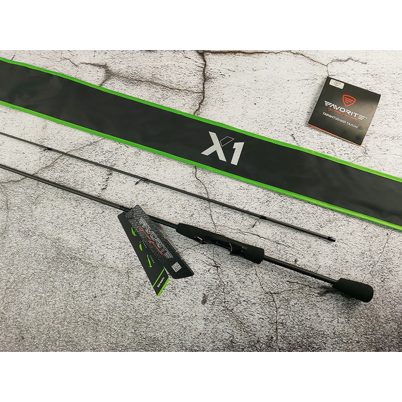 Спиннинг Favorite X1 X1.1-682UL 2.03m 1.5-7g Mod.Fast, Модель: 2.03m 1.5-7g, фото , изображение 8