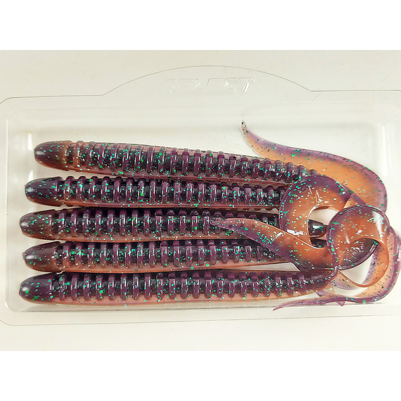 Силикон Select Freek Slim 4" col.206 (5 шт/пак), Длина силикона: 4.0" (10.16 см), Расцветка силикона: 206, фото , изображение 7