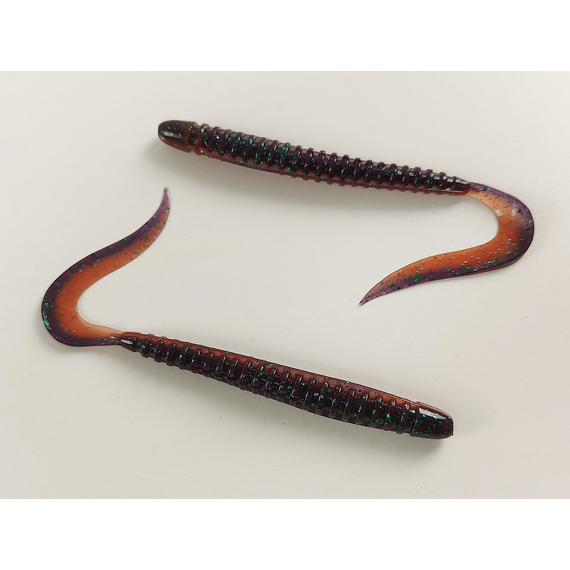 Силикон Select Freek Slim 4" col.206 (5 шт/пак), Длина силикона: 4.0" (10.16 см), Расцветка силикона: 206, фото , изображение 4